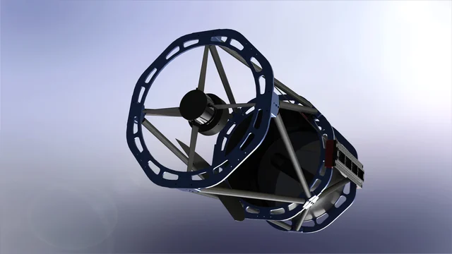 AASCOPE RC 型天文望远镜渲染图